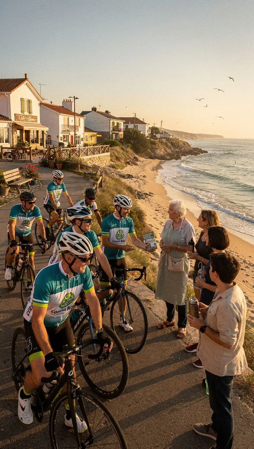 Tips for effective communication during group cycling rides.